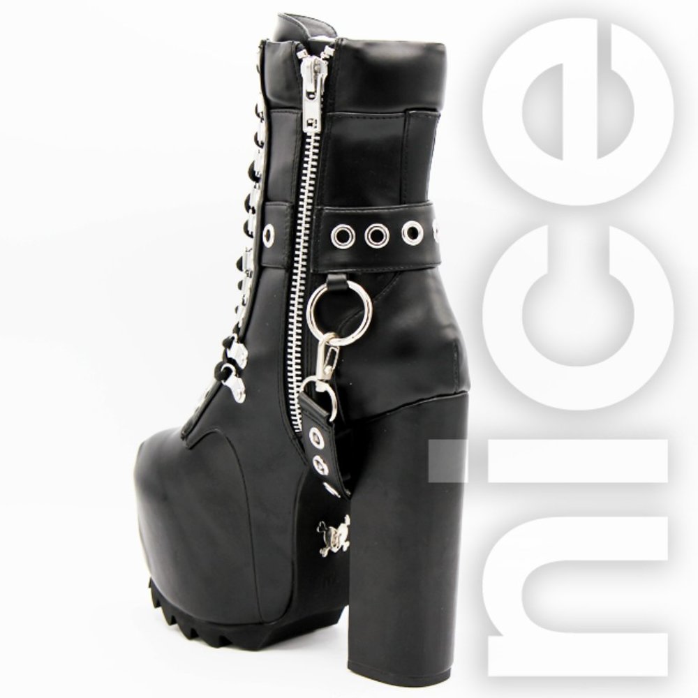 Charla Tedrick Lockup Platform Boots View 4